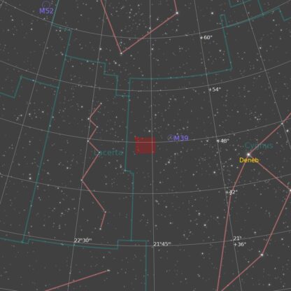 Kokongnebulosan med omgivning - Bild 3